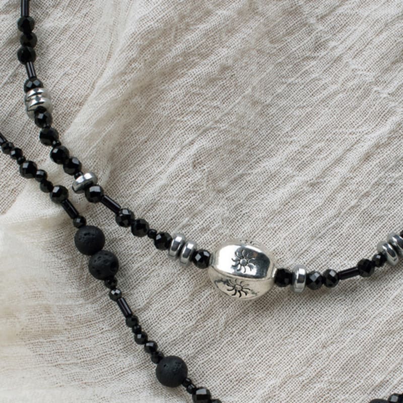 Bransoletka Rubati_ECLIPTTO CZARNY ONYKS