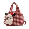 Trend Fashion Shoulder Winter 2025 New Popular Contrasting Bag Simple Oblique Span Niche Commuter Small Square Bag