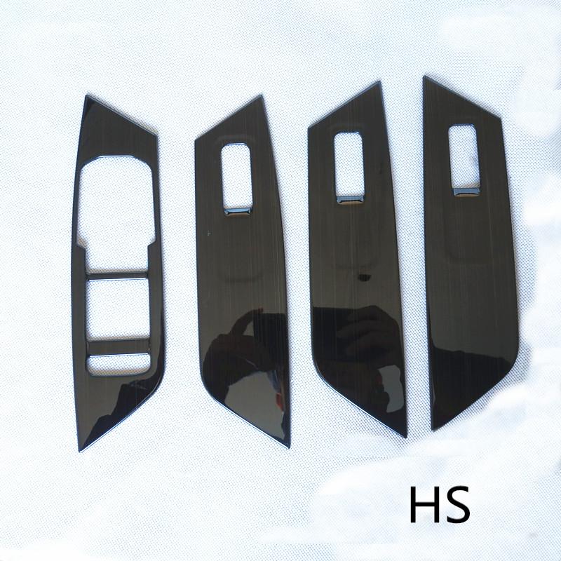 

Для Skoda Kodiaq аксессуары для интерьера 2016 2017 2018 хромированный Стайлинг панели управления окна автомобиля отделка HS