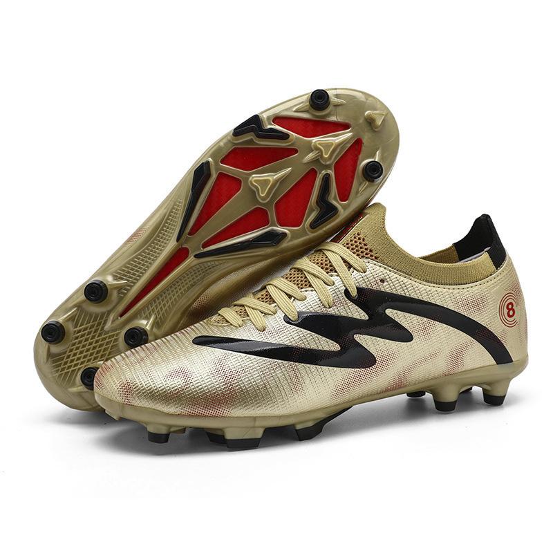 

2025 new Internet celebrity football shoes men AG long nails TF broken nails adult children student training artificial sports shoes 35