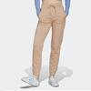 Adidas Originals Solid Color Logo Embroidered Drawstring Cuffed Sweatpants Women Bottoms Light-Brown HJ7856
