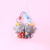 Adorable Cartoon Butter Bear Keychain Pendant: Cute Bag Charm & Couple Gift