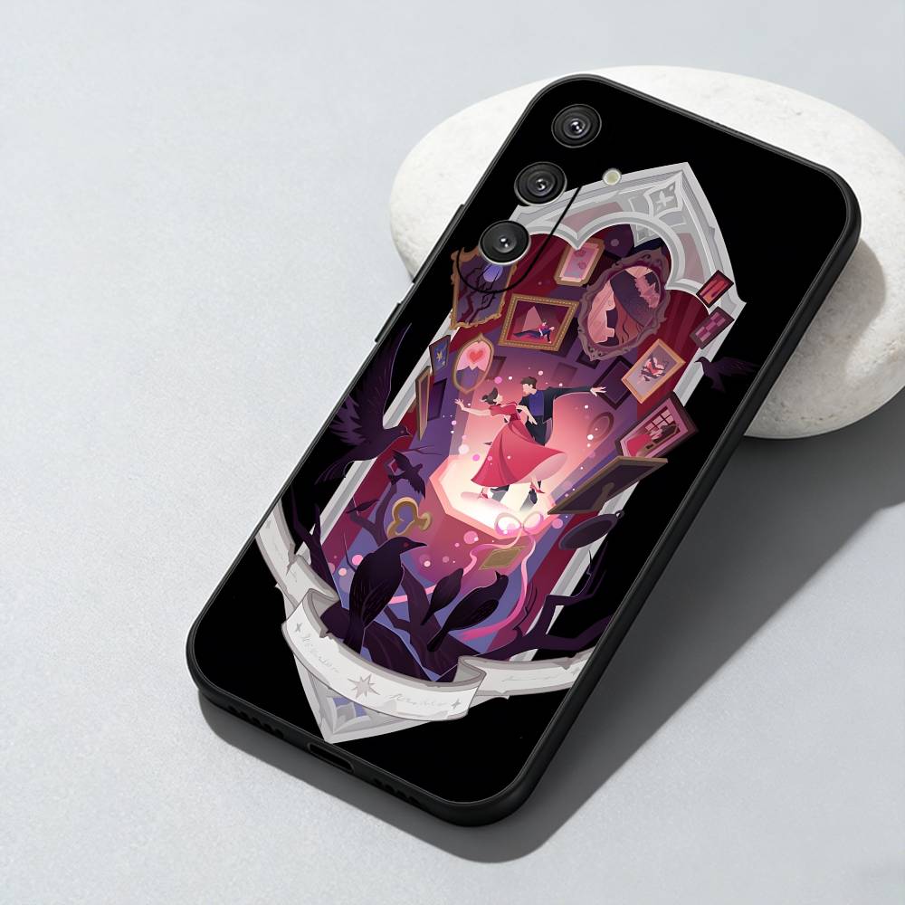 

The Cards Of L-Lunar Arcanum Phone Case For Samsung Galaxy A73,A72,A71,A70,A52,A51 Others Soft Black Cover Samsung a13 5g
