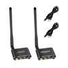 2,4 GHz Kabelloses Sound-Adapter-Sender-Empfänger-Set 50M Distanzen zum Verbinden von Lautsprechern, Verstärkern mit Projektoren
