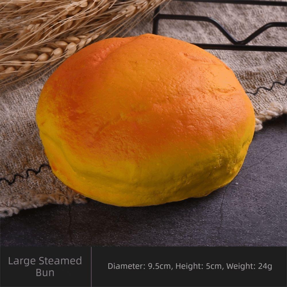 Soft Cake Toast PU Model Scale Food Fake Bread Ornaments Artificial Fake Bread Model Kitchen Toy