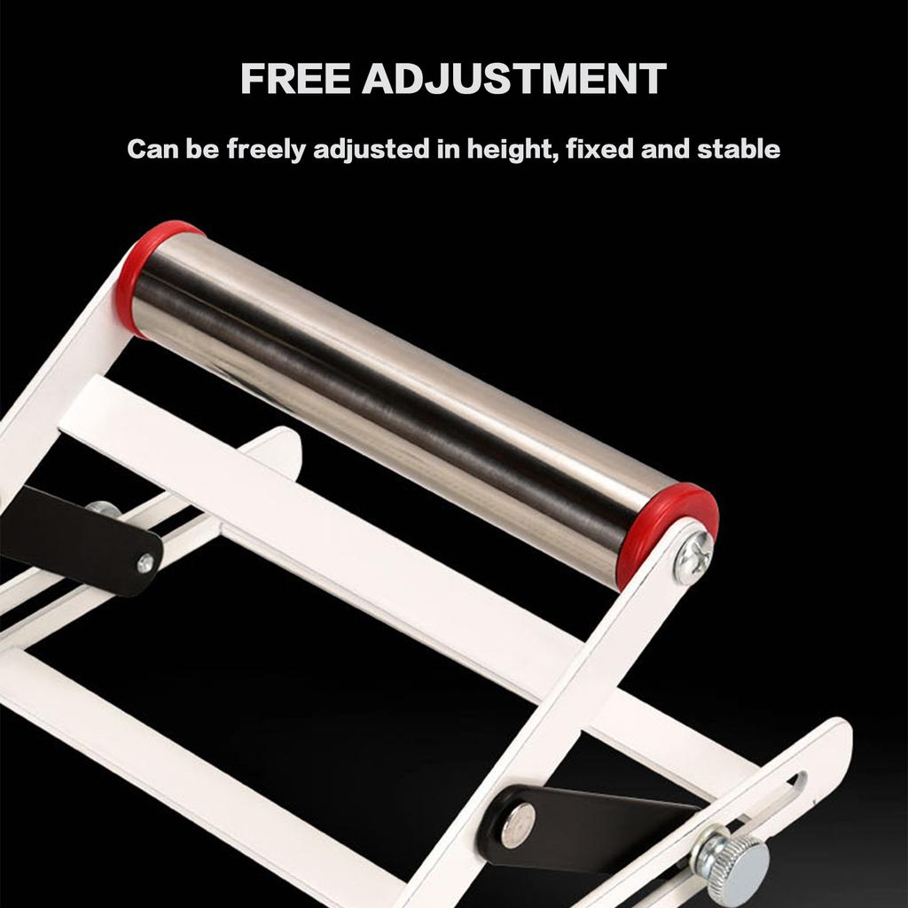 Cutting Machine Support Stand Long Material Bracket Stable Heavy Duty Steel Construction for Metal Woodworking Tool