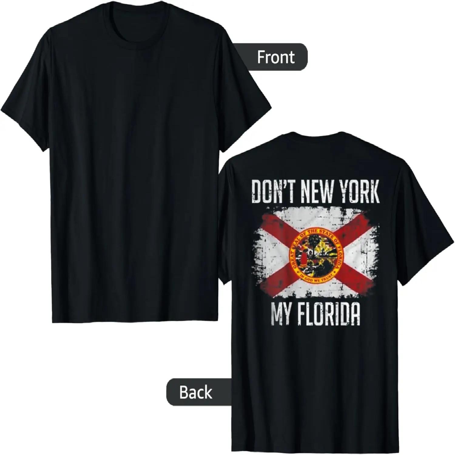 Don t New York My Florida On back T-Shirt S чёрный