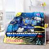 Transformers Fans Customize Text Blanket Cozy Personalized Blanket Ultra-Soft Suitable for Chair Office Office Chair Couch All-Season Use