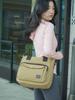 Women's Multi-compartment Canvas Shoulder & Crossbody Bag - Fashionable & Spacious
