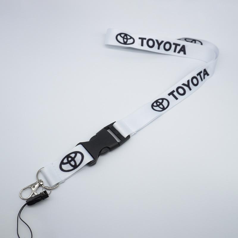 

Mobile Phone Motorcycle Car Neck Strap Lanyard Keychain for Toyota Corolla Camry Yaris CHR Rav4 Avensis Auris Auto Accessories