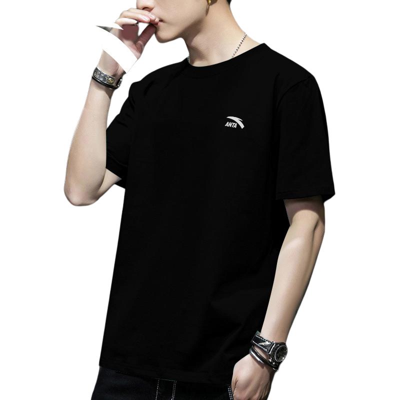 Anta T Shirt Unisex Basic Black 972428108-4