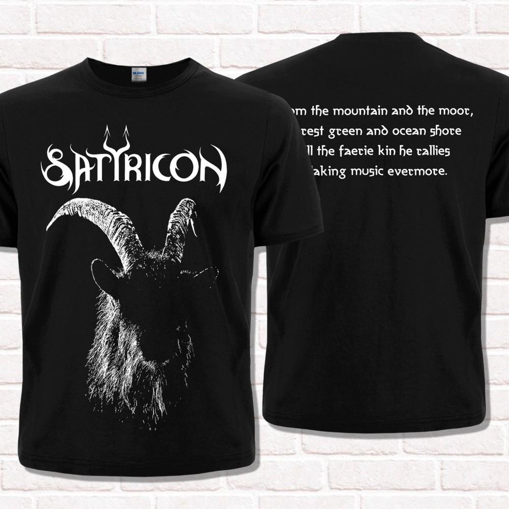 

Satyricon Goat Baphomet T-Shirt. True Norwegian Black Metal. S