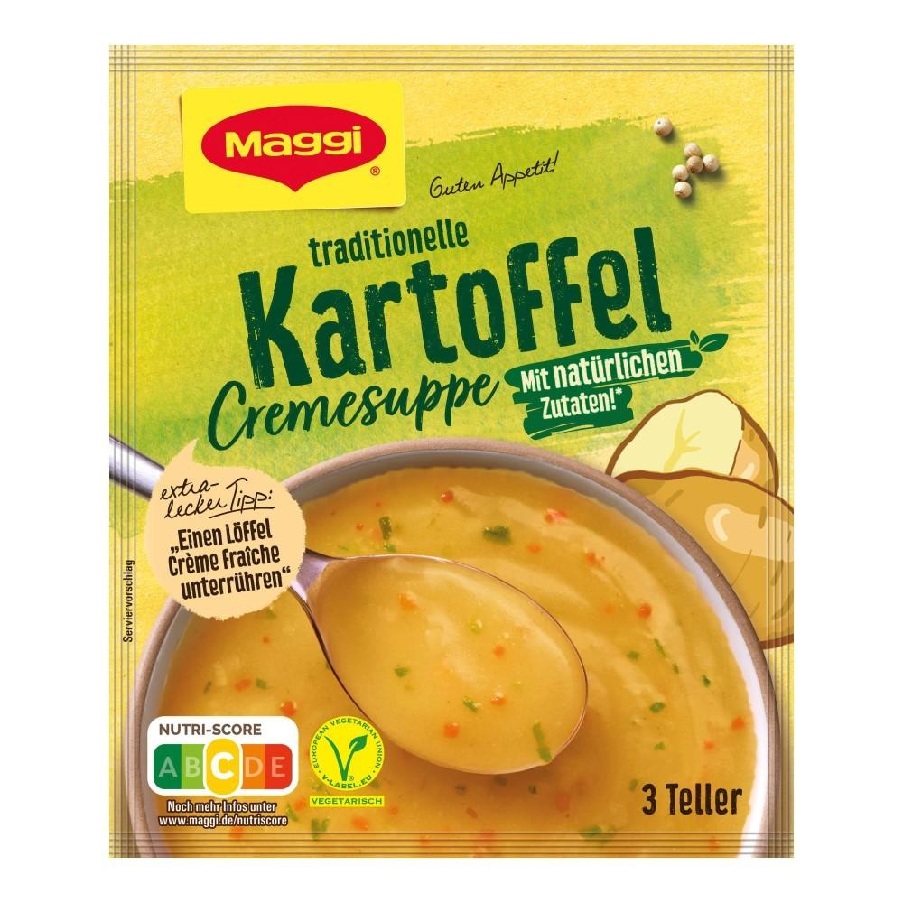 Duitse Maggi Kooksaus Aardappel Roomsoep 3 Porties (750ml)