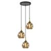 Pendant Lamp 3xE27 CALLISTO BLACK /GOLD
