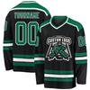 Mens Long Sleeve Duck Print Hockey Jersey T-Shirt Loose Fit Casual Sport Tee Youth