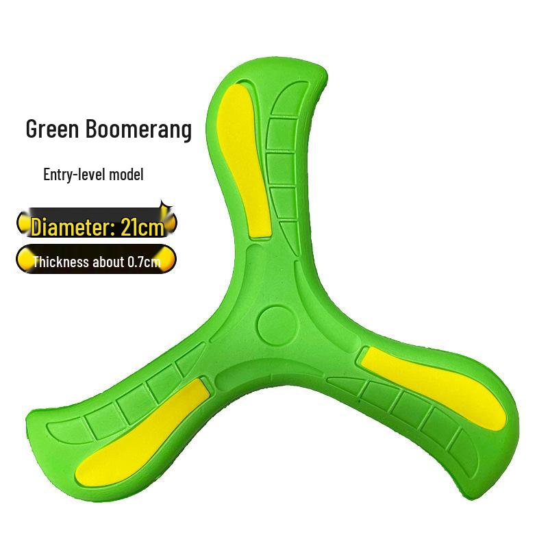 Children's Soft Three-Leaf Returnable Boomerang for Outdoor Parent-Child Play