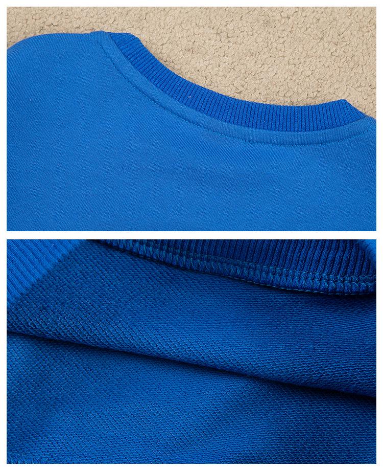 Children's Hoodie & Sweatpants Set: Autumn/Winter Casual Two-Piece with Custom Print Option