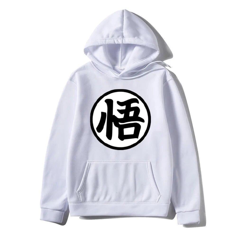 Νεότερο ιαπωνικό Anime Hoodie Cosplay Saiyan Son Harajuku Goku Φούτερ με κουκούλα στο δρόμο Casual Hoodies Unisex/Γυναικεία ρούχα