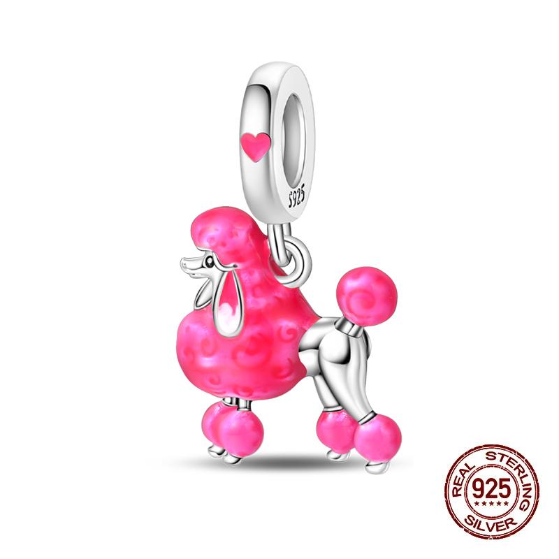 Charms Copper Fit 3Mm Original Armband Prinzessinnenkleid Parfüm Damen Ballett Kristallschuhe Perlen DIY Echtschmuck Geschenk