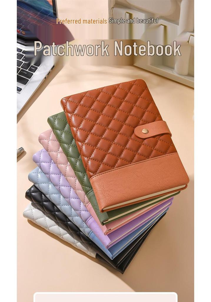 Premium A5 Soft Leather Planner for Business Meetings