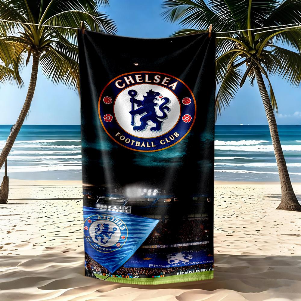 Chelsea Beach Towel Super Soft Absorbent Comfortable Lightweight Suitable For Swimming Gym Camping Yoga Vacation