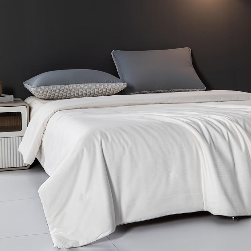 Muji All-Season Cotton Sateen Mulberry Silk Duvet