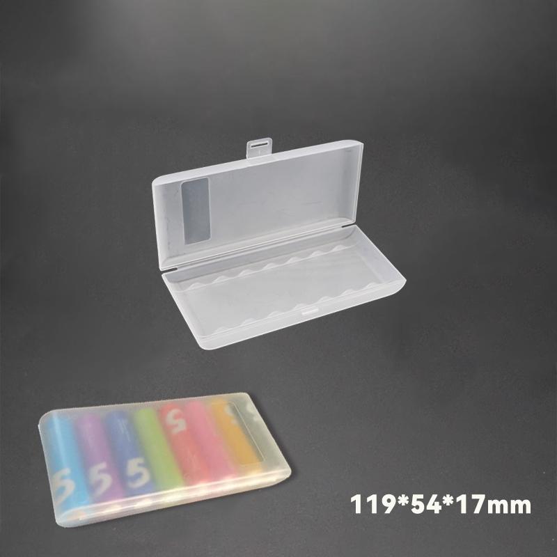 4/6/8/10 Grid 5/7 Battery Storage Box Transparent Portable Storage Box Jewelry Box Screw Box Parts Box Tool Box