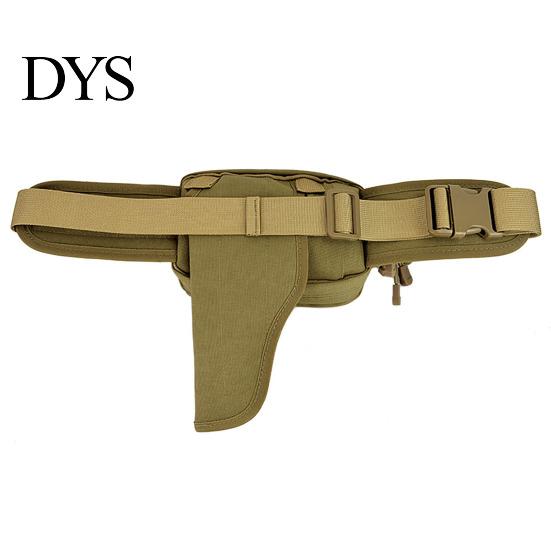 Drop-Down Holster Fanny Pack Tactical Waist Bag with Adjustable Strap, Portable Pack, Multiple Compartments EDC Essentials Organizer Pouch Outdoor