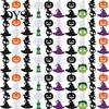 Halloween Theme Decor Party Felt Hanging Garland, Creepy Pumpkin Ghost Skull Witch Hat Indoor Outdoor Festive Banners Streamer, Horror Banner Backdrop
