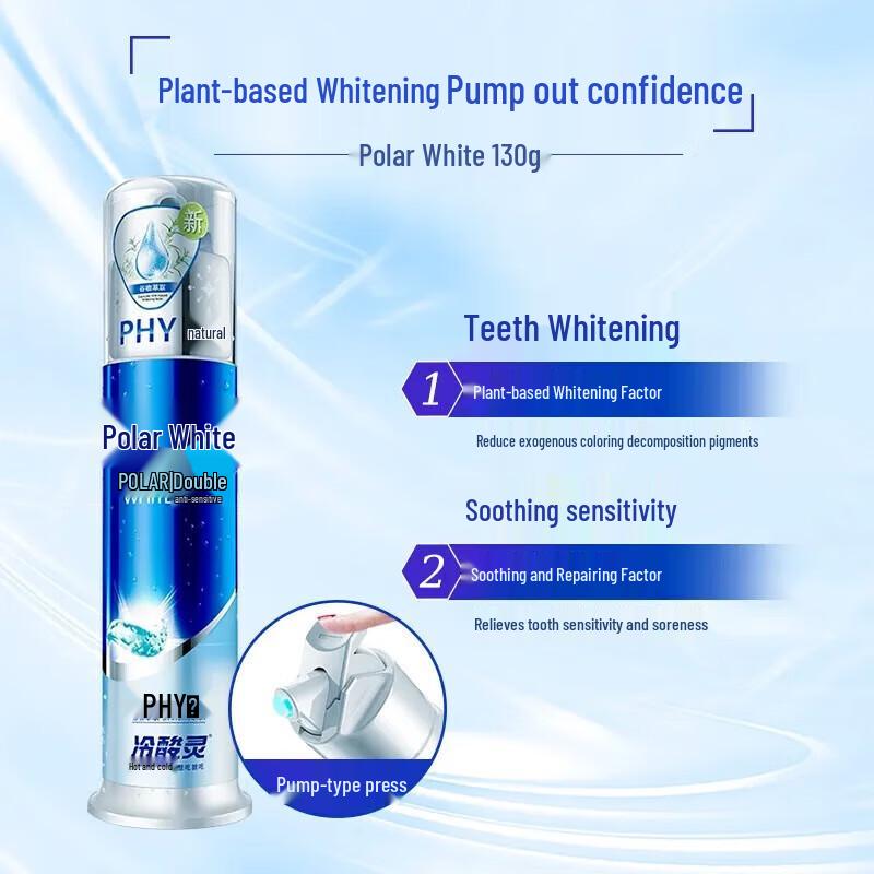 LengSuanLing 7-Day Repair & Arctic White Toothpaste Set