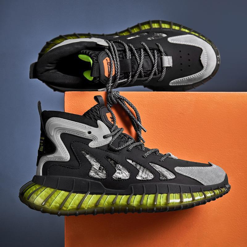 

Нековзкі підвищені кросівки, що світяться, кокосове взуття, чоловіче взуття, дихаюче повсякденне взуття, жіноче взуття Jinjiang, взуття Путянь 45