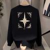 American Trendy Brand Threaded Cuffs Long-Sleeved Pure Cotton Men'S Bottoming Shirt T-Shirt Trendy Autumn And Winter Men'S And Women'S Tops