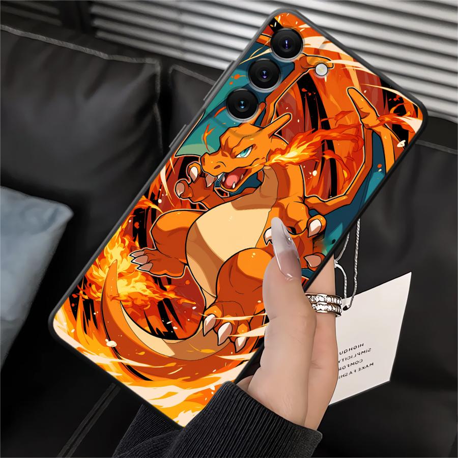 Comic Pokemon Art Case for Samsung Galaxy A16 A40 A04 A17 A50 A05 A06 A70 A15 A13 A20 A12 Funda Phone Cover