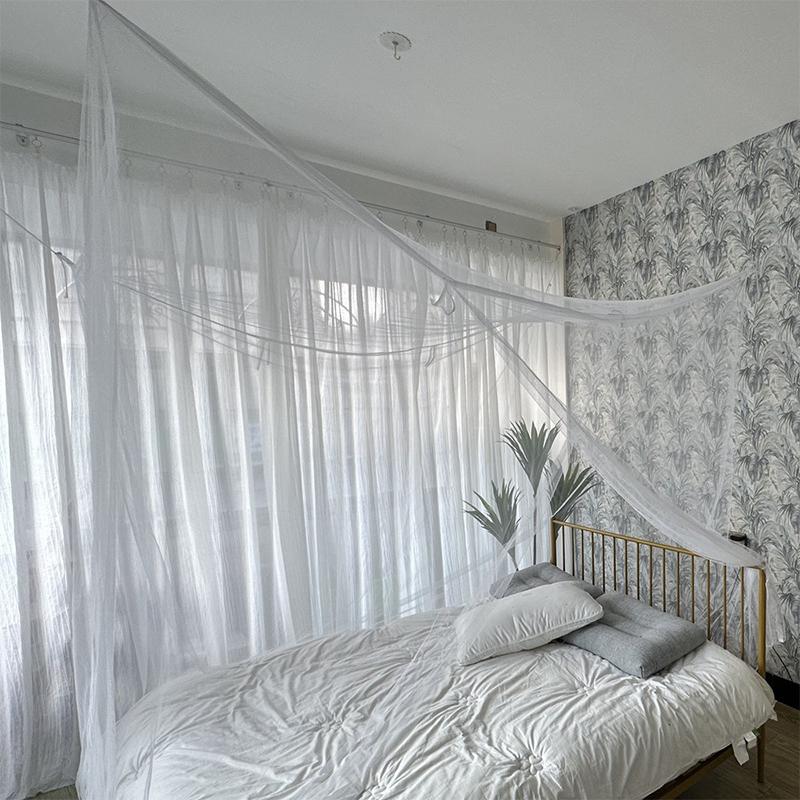 Portable And Easy To Install Single Opening Encrypted Mosquito Net Bedroom Mosquito Cover Perfect For Bedrooms Dormitories