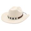 Western Cowboy Hat for Men And Women Shapeable Wide Brim