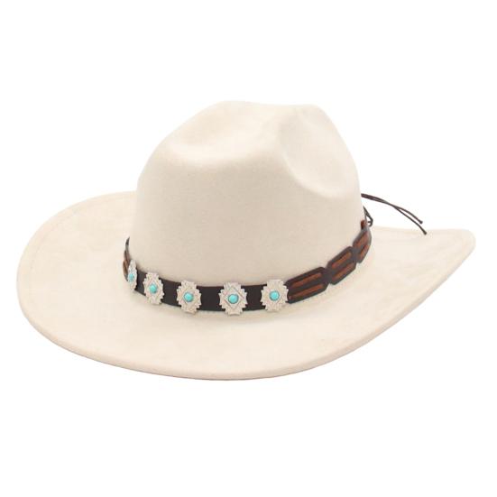 Western Cowboy Hat for Men And Women Shapeable Wide Brim