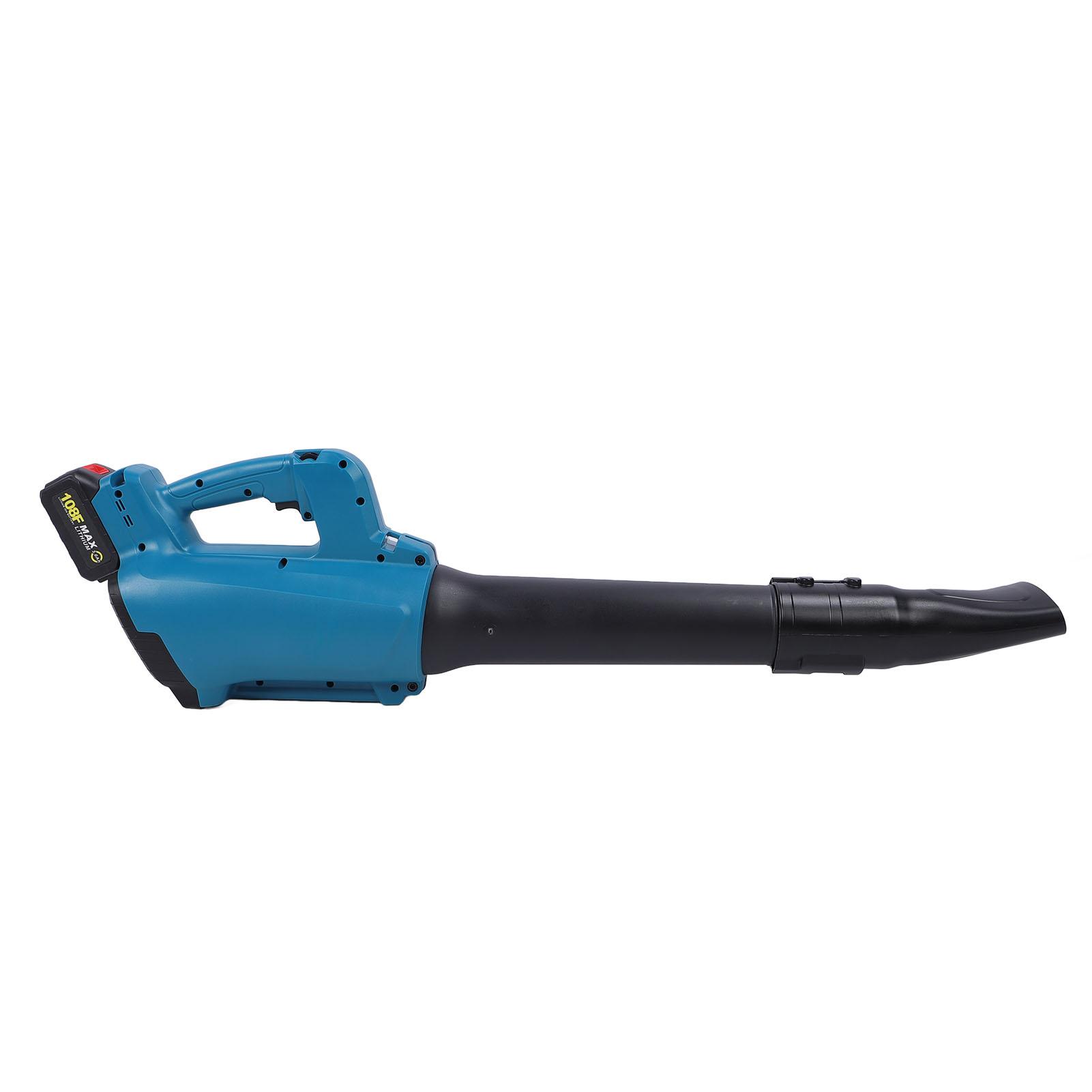 

Воздуходувка для листьев, мощная, 5-скоростная, легкая, портативная, беспроводная, электрическая воздуходувка для сбора пыли и мусора EU Plug