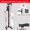 Four-Legged Aluminum Walking Cane with Light, Non-slip, Telescopic, Lightweight, Multi-functional Support for the Elderly