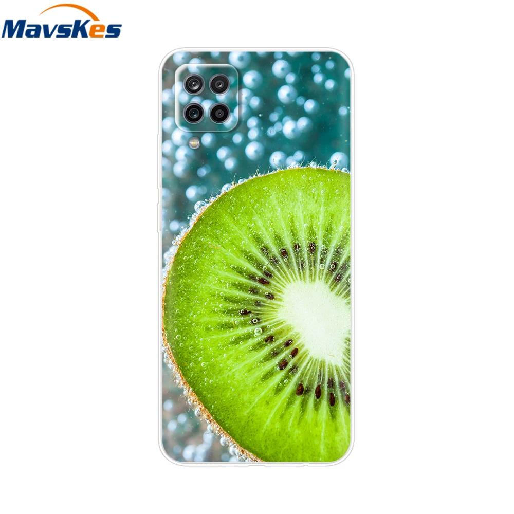 Phone Case For Samsung Galaxy A12 Case SamsungA12 Silicone Clear TPU Painted Soft Cover For Samsung A12 A 12 Bumper Fundas Etui