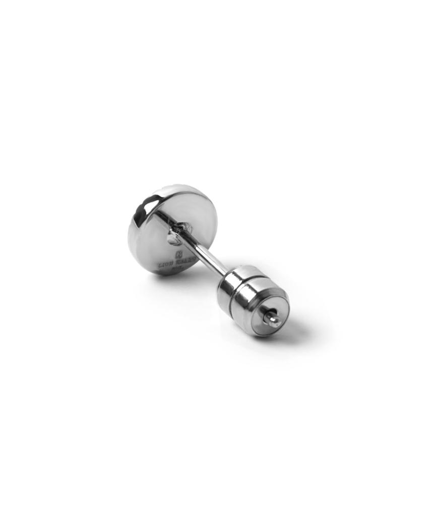 LION HEART Earrings Icon Stud Stainless Steel 316L Direct Sales Silver LH-1 "SUNNY" Earrings/Surgical (Hyperallergic) (Pouch Included)