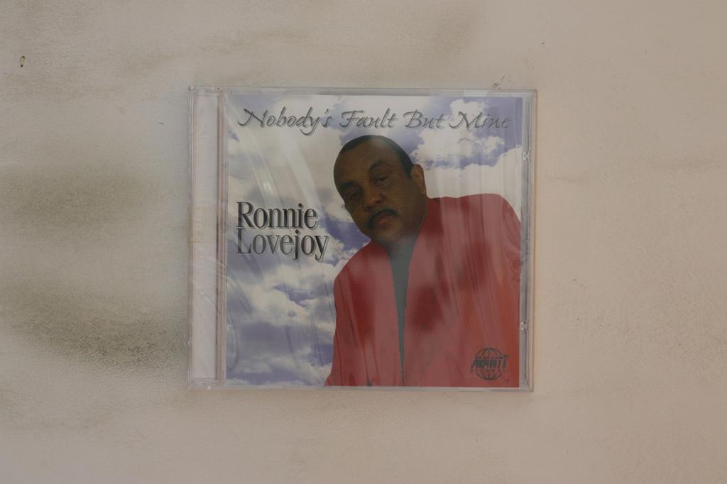 CD RONNIE LOVEJOY - Nobody's Fault But Mine 1018CD Avanti Records 1999 US Soul/Funk Used