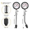 Compression Tester Kit Engine Cylinder Compression Tester 0-300 PSI Gauge M10 M12 M14 M18 Adapters Tool Set Motorcycle ATV Truck