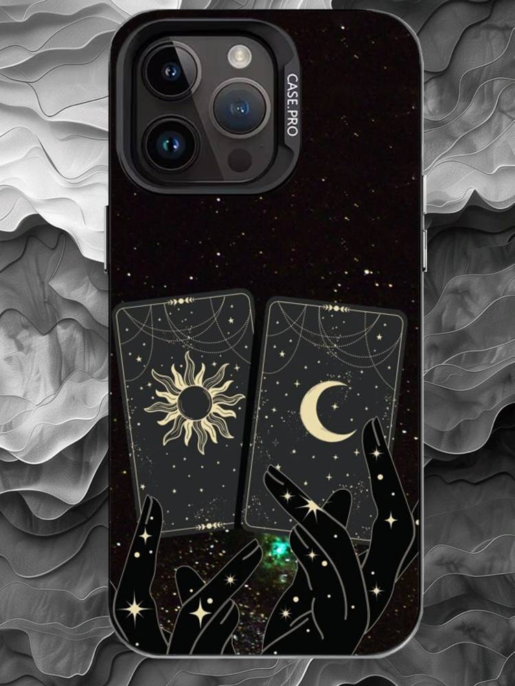 A-astrology Phone Case For iPhone 17 16 15 14 13 12 11 Pro Max Plus Silver Matte Black Cover