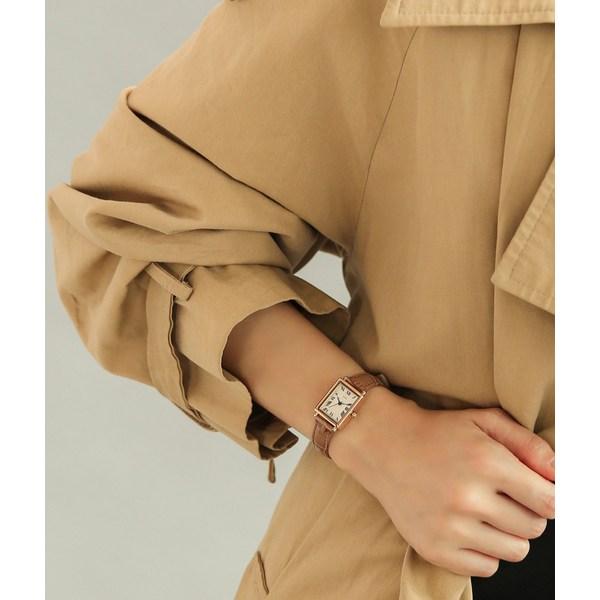 Lloyd Awesome Square Soft Classic Square Leather Watch