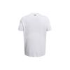 Under Armour UA Vanish Logo Print Crew Neck Short Sleeve T-Shirt Men Tops White 1382801-100