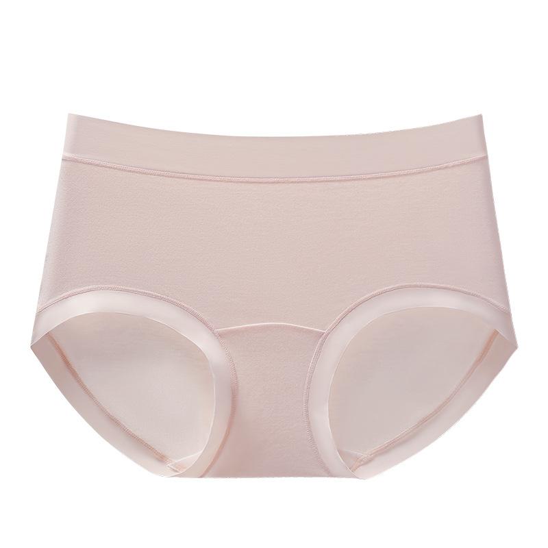 Female Summer Thin Type Breathable 10A Antibacterial Silk No Trace Briefs