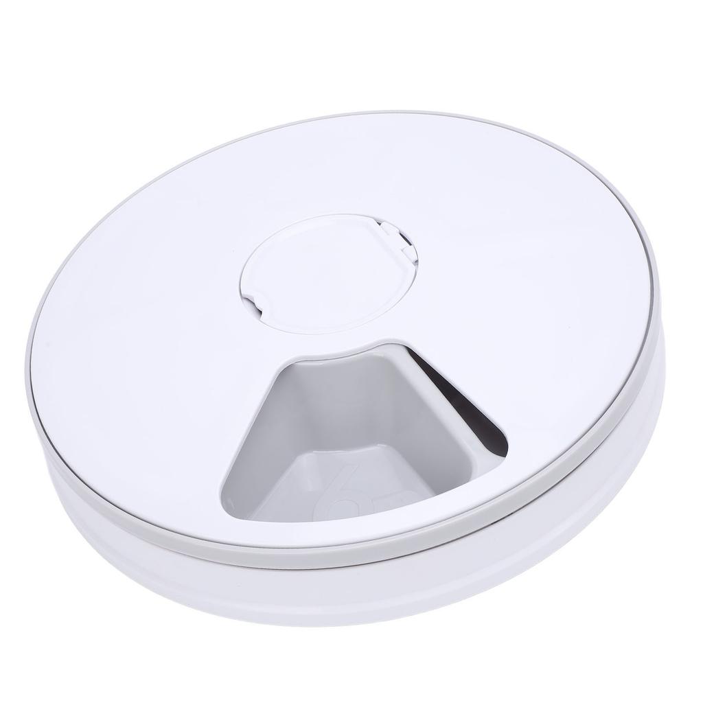 Automatic Pet Feeder Timed Feeding Portion Control Lightweight Plastic Food Water Dispenser for