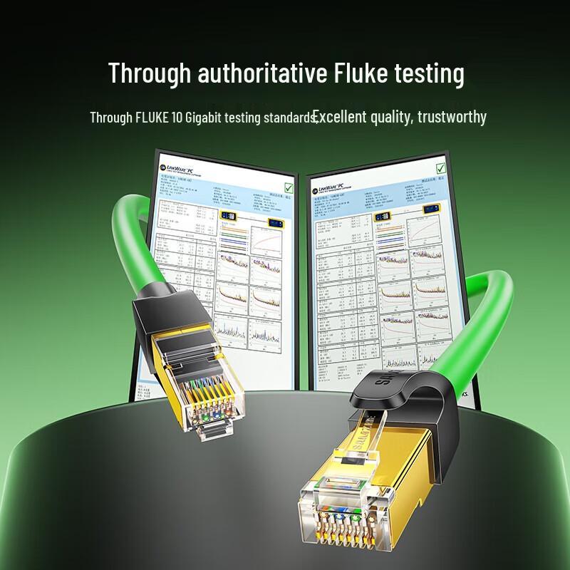 SAMZHE High-Flex Shielded CAT7 Ethernet Patch Cable