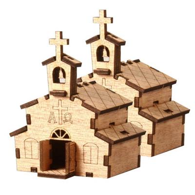 Young Gongbang Baby Church Tree Assembly Kit YM851 2 Korea 3d Puzzle