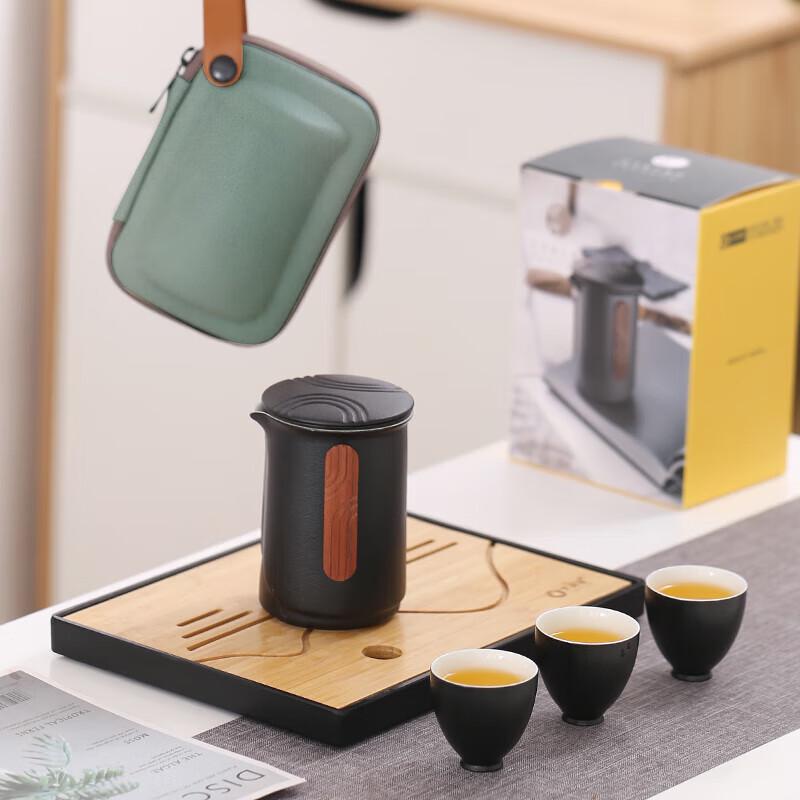 

Darunyao Fuzi Ceramic Travel Tea Set